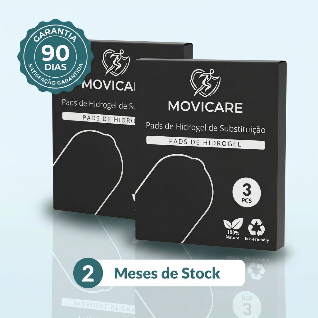 MOVICARE - PADS DE HIDROGEL DE SUBSTITUIÇÃO
